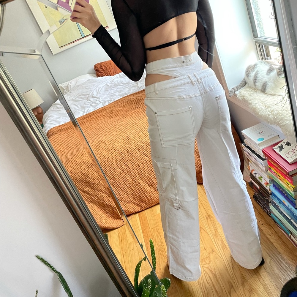I AM GIA CUT OUT PANTS